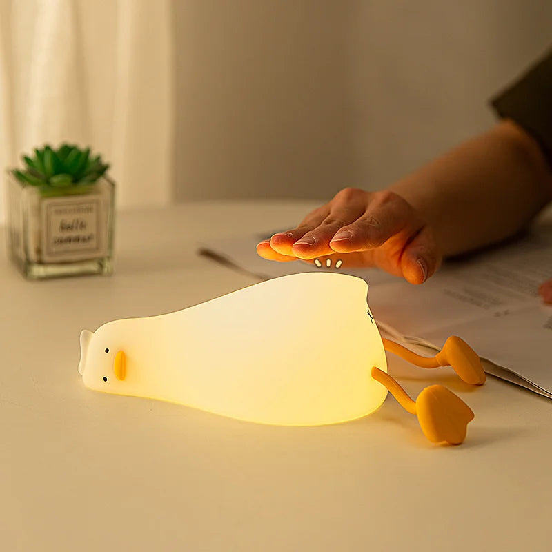 Veilleuse Lapin en Silicone Rechargeable – Lumière Douce & Réconfortante pour Bébé