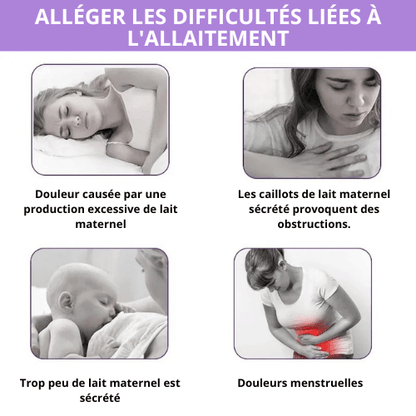 Coussinets de thérapie chaud/froid Douce Nuit™– Soulagement et confort pour l’allaitement