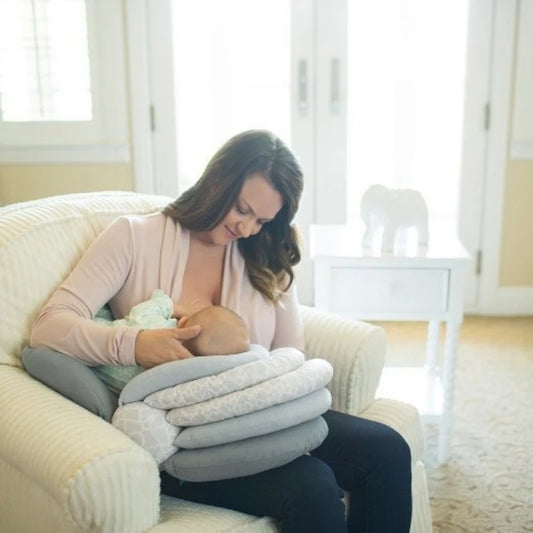Coussin d’Allaitement Ajustable Confort Maman & Bébé