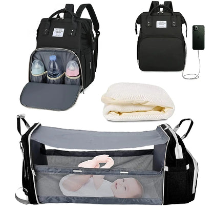 Sac à Dos à Langer Multifonction 3-en-1 Douce Nuit™
