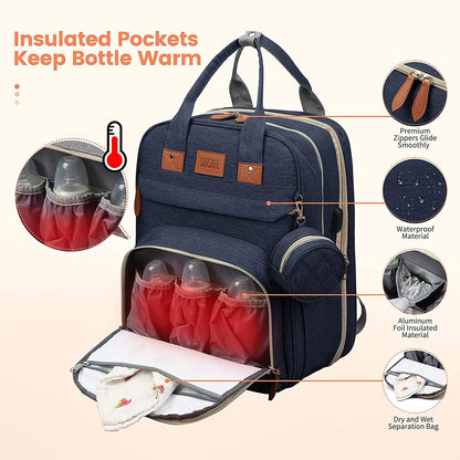 Sac à Dos à Langer Multifonction 3-en-1 Douce Nuit™